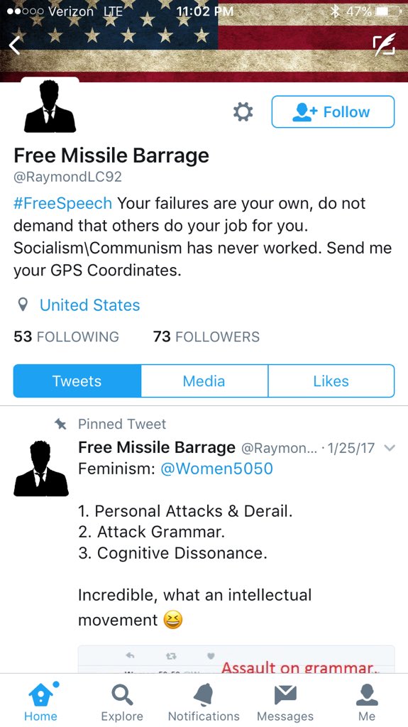 PrizmV's tweet photo. @RaymondLC92 @FemalesLikeUs #FreeSpeech #UnlessYoureARealWoman #ThenShutup #ImAnIronicFeminist #AkaMaleRightsAdvocate https://t.co/q93uZGLWKj