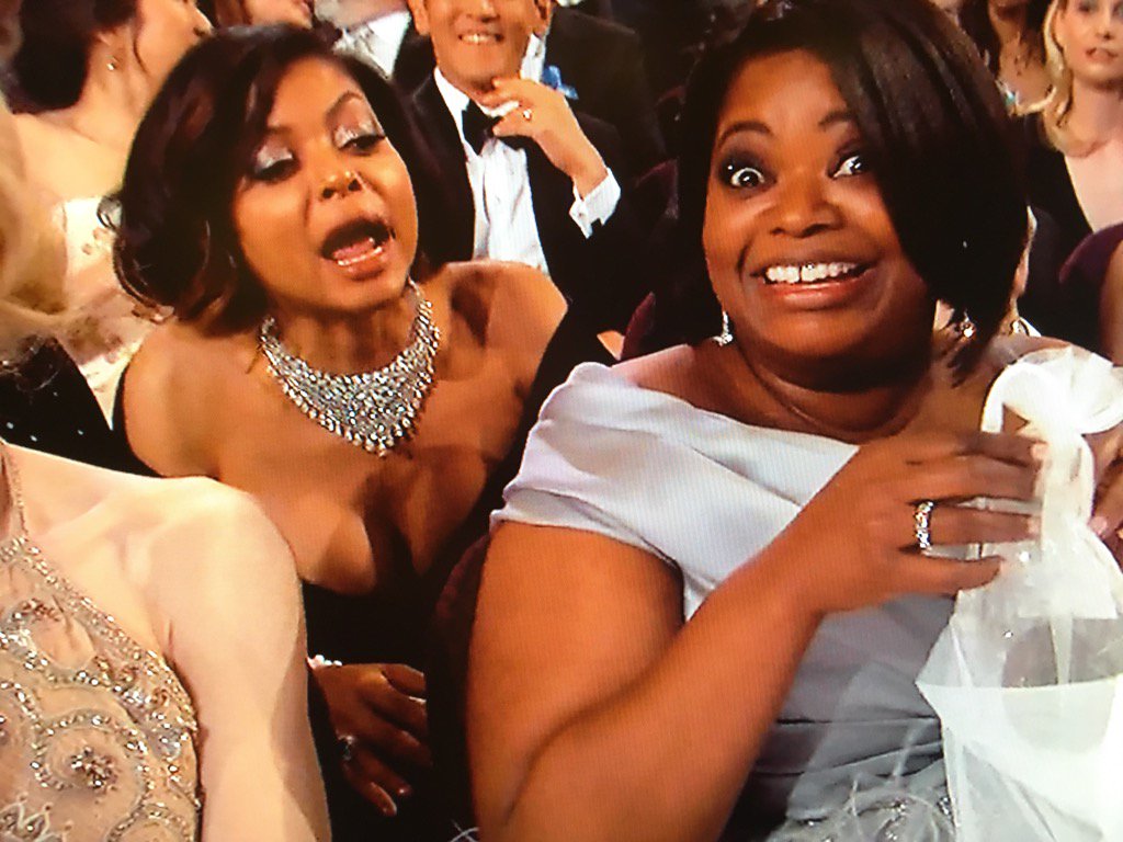ditzkoff's tweet photo. TARAJI: "Are you going to share it?" https://t.co/JXkWBIEJJW