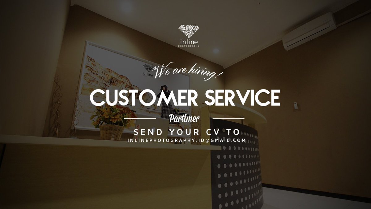 inlinephoto's tweet photo. @JogjaUpdate Customer Service | partime | ce | semester akhir | ramah, bekerja dengan tim | inlinephotography.id@gmail.com https://t.co/GVg8ZRPBwP