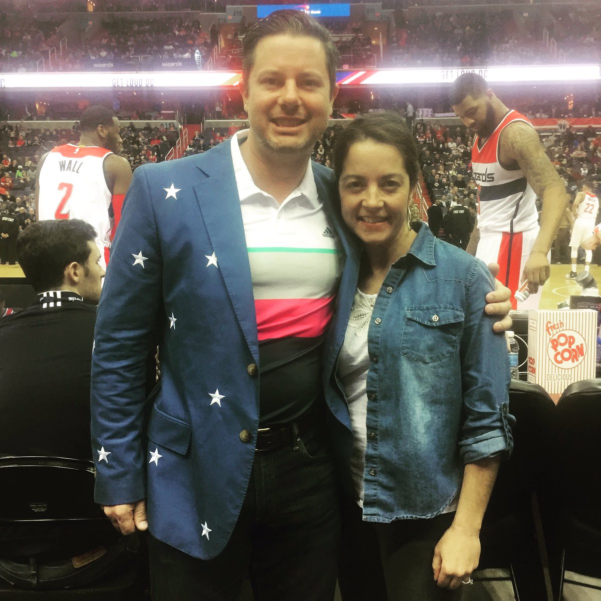 soccersmithusa's tweet photo. Hi @TedLeonsis Thx for the kind words on my jacket. It doubles as a fine backdrop for your point guard. Thx for what you do #practiceculture https://t.co/5qfLDDDQqZ