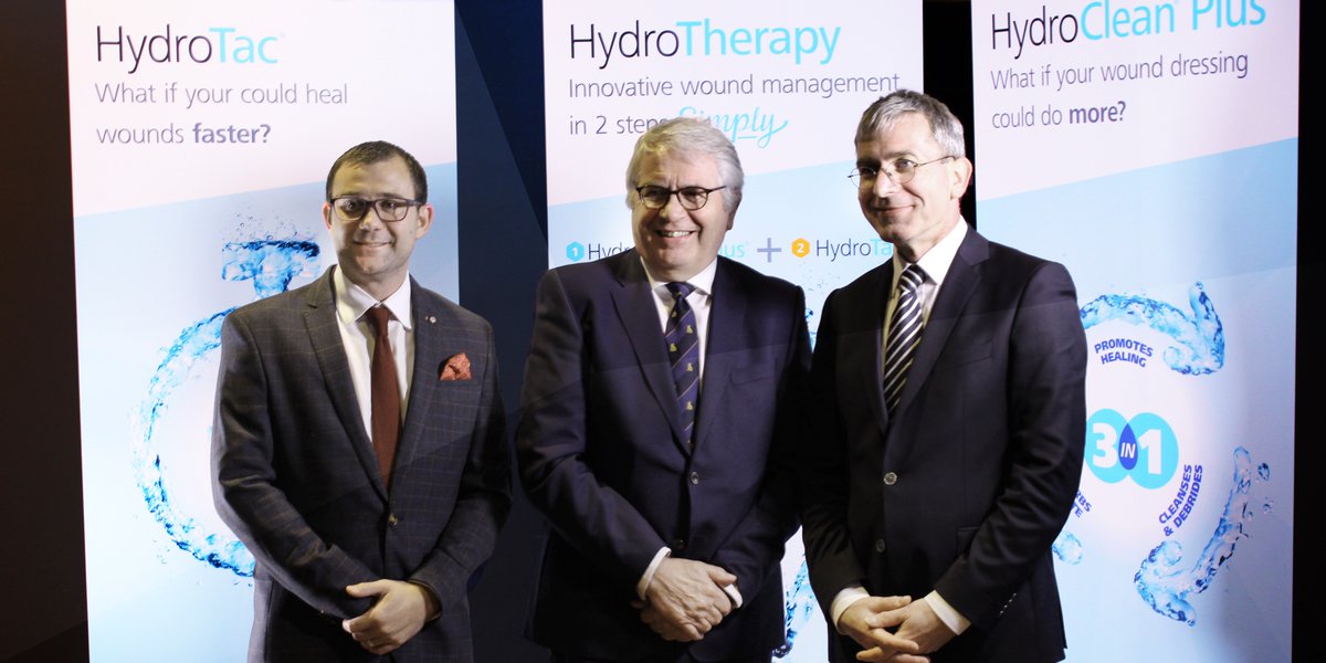HARTMANNAU's tweet photo. HydroTherapy is finally here!
Thank you to our guest speakers and to the 300 clinicians that have been part of this launch #SimplyHydro https://t.co/XTLqQqznfK