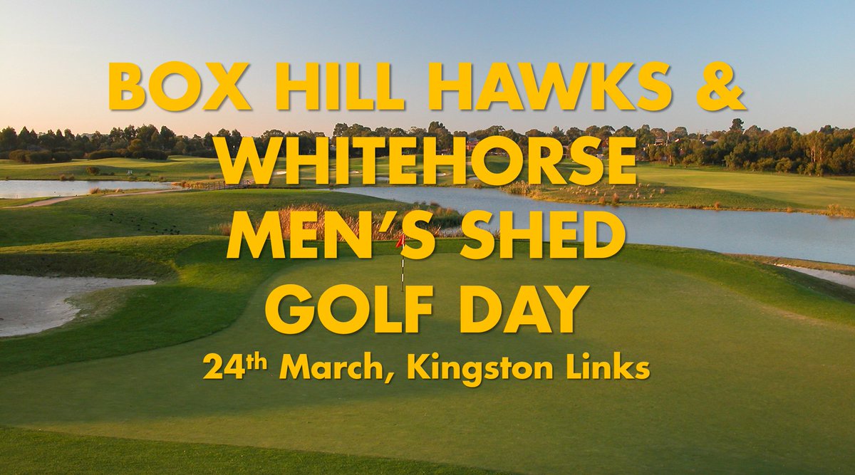 Keen Golfer? Join us at our Golf Day!
🕐Friday March 24th, 1:00pm
📍Kingston Links Golf Course
Book now 👊

📝: bit.ly/2mB21m7