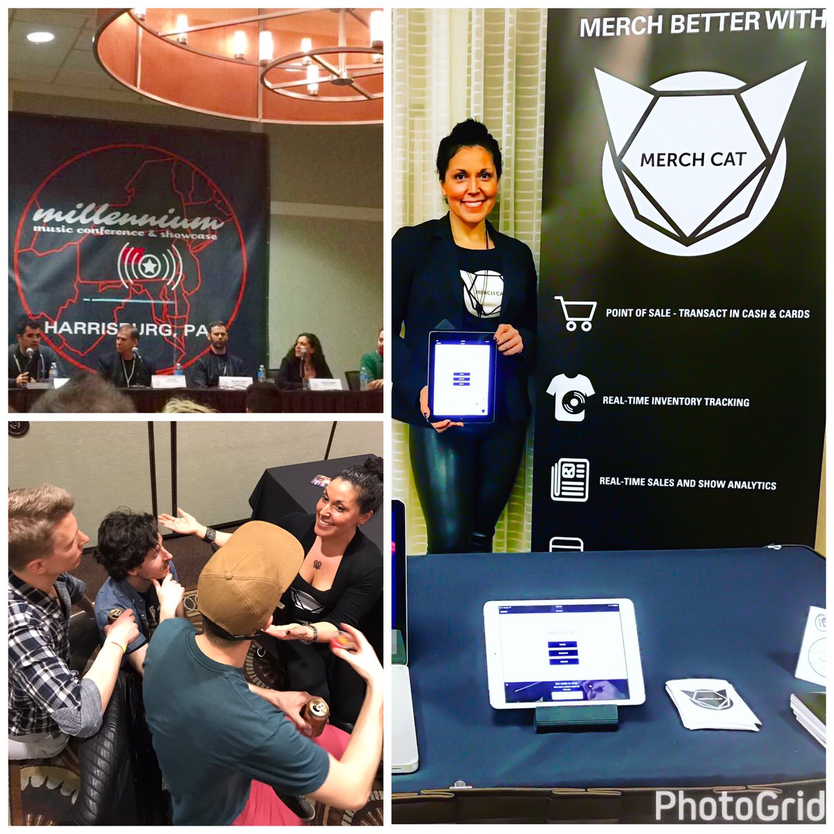 VFInFocus's tweet photo. All in a weekend's work! #millenniummusicconference #merchcat #merchbetter #merchcoach #emergingartists https://t.co/kuSrZVEd3O
