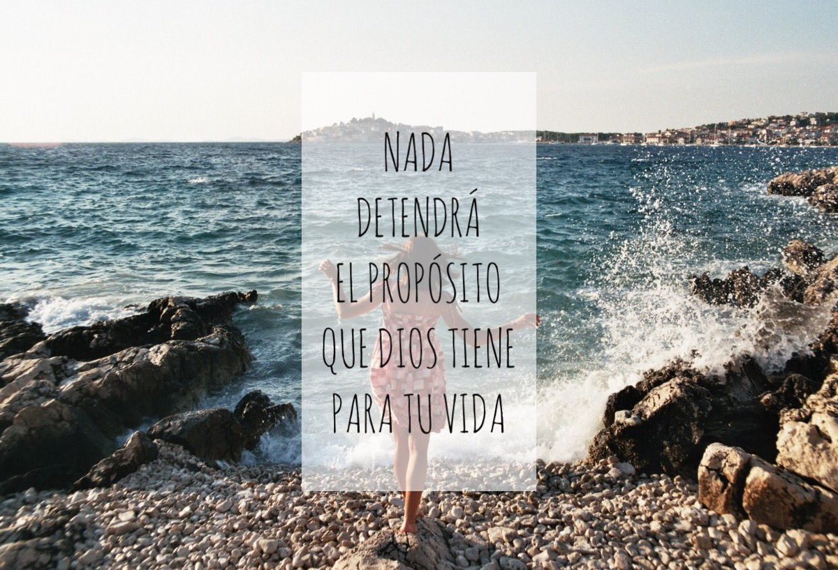 JovenBendecida's tweet photo. Nada detendrá el propósito que Dios tiene para tu vida. https://t.co/zpI28tmKcy