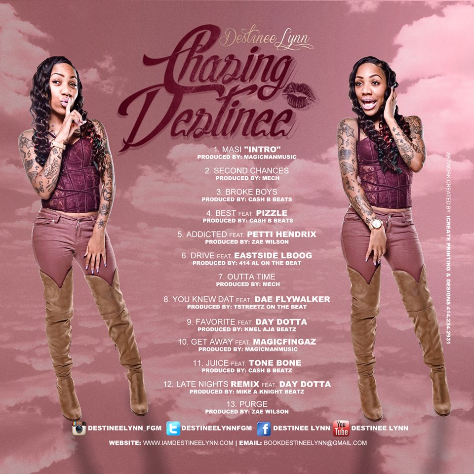 DESTINEELYNNFGM's tweet photo. My Album "Chasing Destinee" Is Out On #Itunes #AppleMusic Right Now.. Go Download It. Promise You Will Love It.... #SupportRealMusic https://t.co/qc92NWKO6i