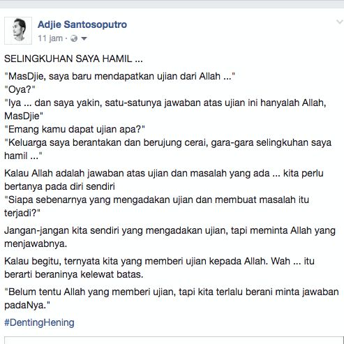 AdjieSanPutro's tweet image. Selingkuhan saya hamil ...