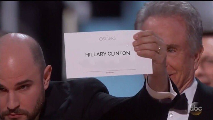 pappiness's tweet photo. What we wish could have happened. #Oscars https://t.co/JXzvq3JB3Q