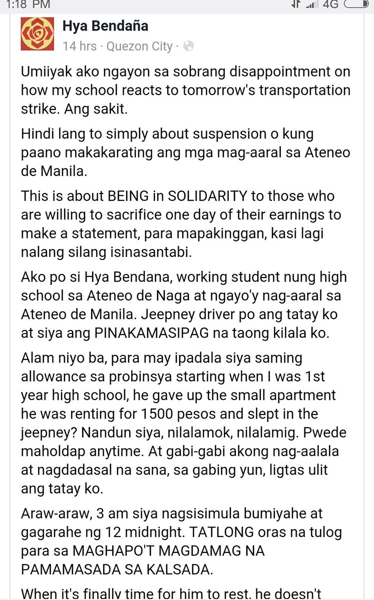 venzie's tweet photo. READ: A student writes about why we should support the jeepney strike https://t.co/EM6gV0kKjL