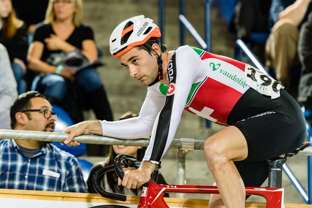 swisscycling's tweet photo. [Flashnews] @t_marguet and @GaelSuter end the World Cup season with a beautiful 4th place in Madison early this morning. Congratulations 👏👏👏 https://t.co/wmLdkfuHRv