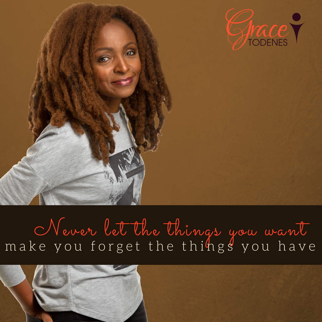 GraceTodenes's tweet photo. Never let the things you want make you forget the things you have. #MotivationMonday #LifeCouchGT https://t.co/gKJU1CsGyE