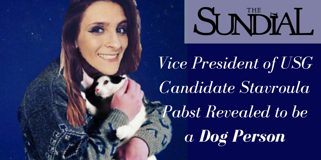 TheSundialOSU's tweet photo. The scandal could sink the cat-loving candidate's campaign for USG president. @stav4usg https://t.co/dhs16OFaZh #lolOSU https://t.co/dQJfR1oZ1d