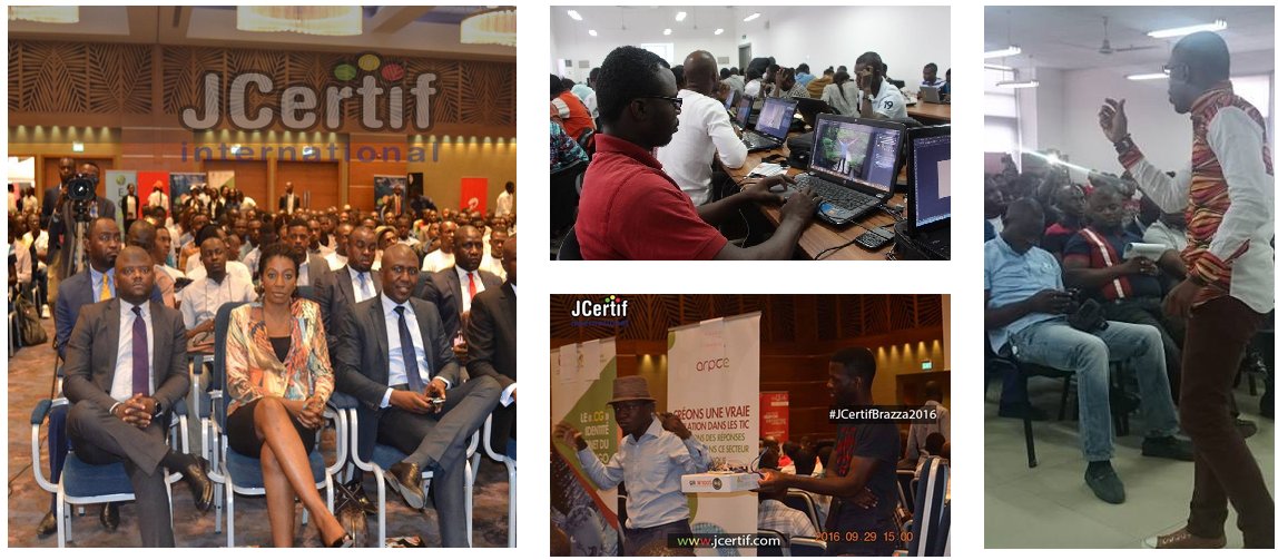JCertif's tweet photo. #JCertif2016 des moments que nous ne sommes pas prêt d'oublier ... Le Meilleur est à venir #JCertifPointeNoire2017 https://t.co/1ilojql1JS