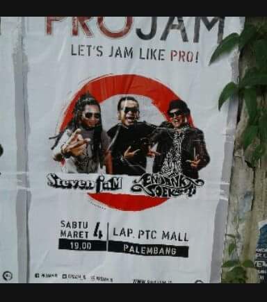 Let's gigs #soekamtiday 4 maret 2017 at Lapt PTC mall palembang,, see you <a href="/endanksoekamti/">ENDANK SOEKAMTI</a>