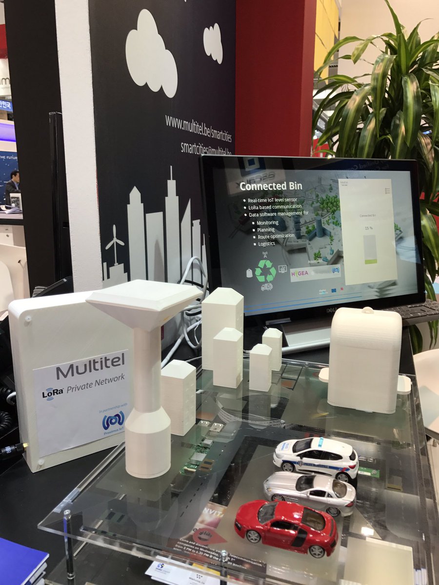 LoRa based IoT for Smart Cities at #mcw17 on partnership with <a href="/ProximusEnt/">Proximus Entertainment</a> <a href="/digitalwallonia/">Digital Wallonia</a>