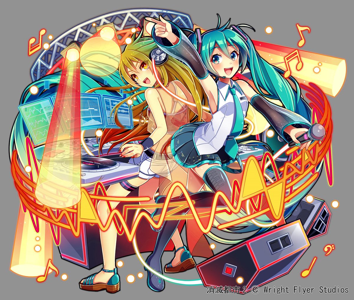 ট ইট র のう お仕事情報 Wright Flyer Studios様 消滅都市2 にて初音ミク アミのイラストを制作いたしました こちらもお見かけの際はどうぞよろしくお願いいたします 公式サイトhttps T Co 3wwgxga6qr