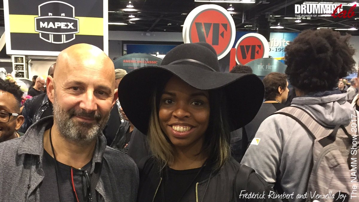 DrummingLab's tweet photo. #NAMMShow #NAMMShow2017 #NAMM2017 #NAMM #VanzellaJoy #FrederickRimbert #DrummingLab #drumschool #drummers #rlrrlrll #drumlife #drummer https://t.co/z9hJg3VFd3