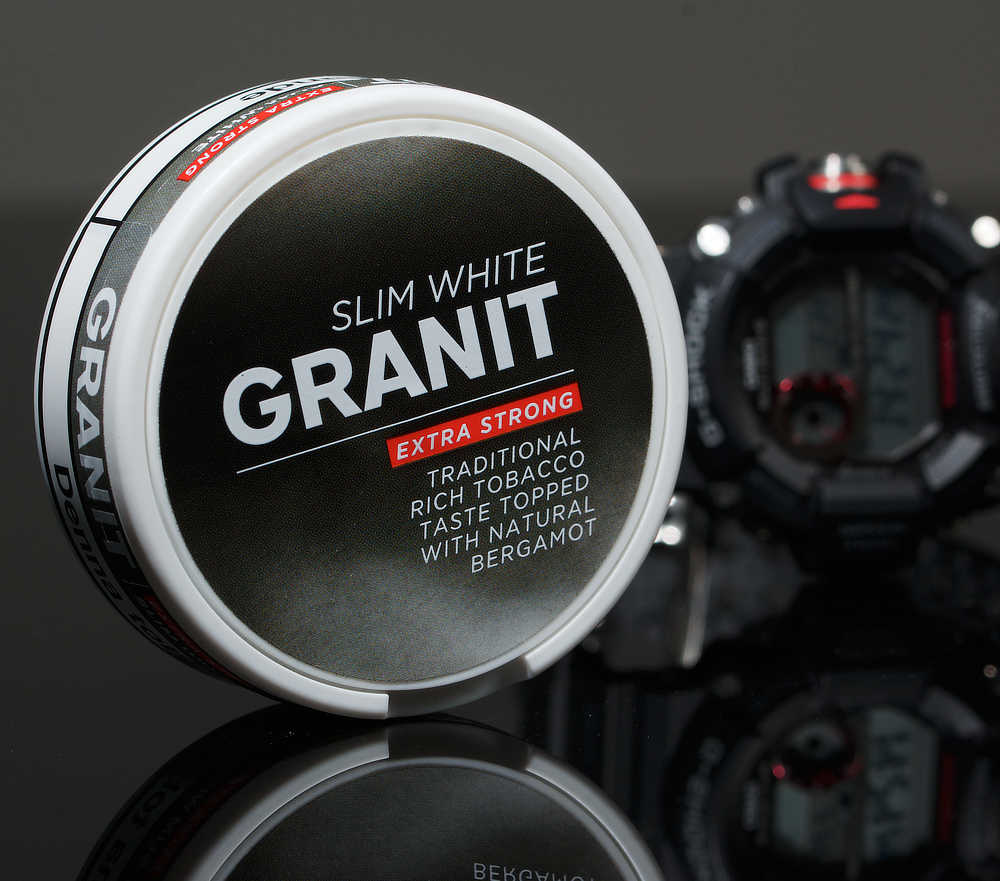 TopsnusPics's tweet photo. Back in stock: Granit slim white extra strong. Good stuff! Hard as a rock. https://t.co/UvkUogB0sX