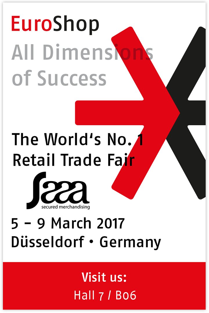 Saaa_technology's tweet photo. One week left before EuroShop! Don’t forget to visit us, Hall 7 / B06, where our entire product line will be on display! #opendisplay https://t.co/NJUwhzyppQ