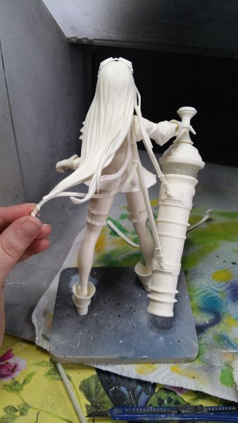 DragonWings83's tweet photo. working on Jessica by whitebox #garagekit from #wf2016w lovely cast some airbubbles to fix. :) #grandbluefantasy #woderfestival #WIP https://t.co/GxXvLAEkfz