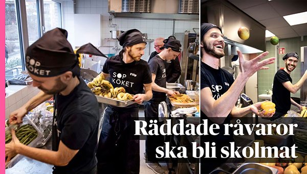 Mat som kastas kan snart serveras till skolelever i Stockholm dn.se/sthlm/raddade-…