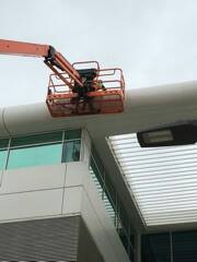 PESTFREEUK's tweet image. Finally #stormdoris gone so we&apos;re up here preventing further pigeon ingress! #PestControl #ethicalsolutions #proofing #westmidlands