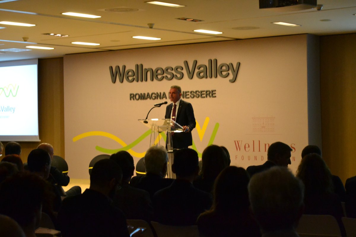wellnessfdn's tweet photo. Ecco qualche scatto direttamente dal Technogym Wellness Village, dove questa mattina si sta tenendo il sesto Workshop Wellness Valley. https://t.co/9nCU0BhmuP