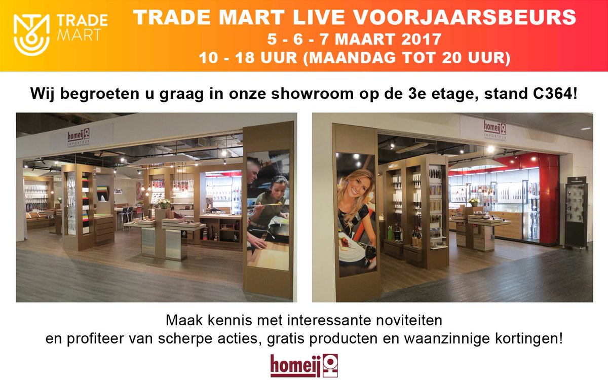 Bezoek onze #showroom tijdens de #Voorjaarsbeurs en profiteer van de vele #acties! Bestel hier uw gratis kaart: tinyurl.com/jc77nc7