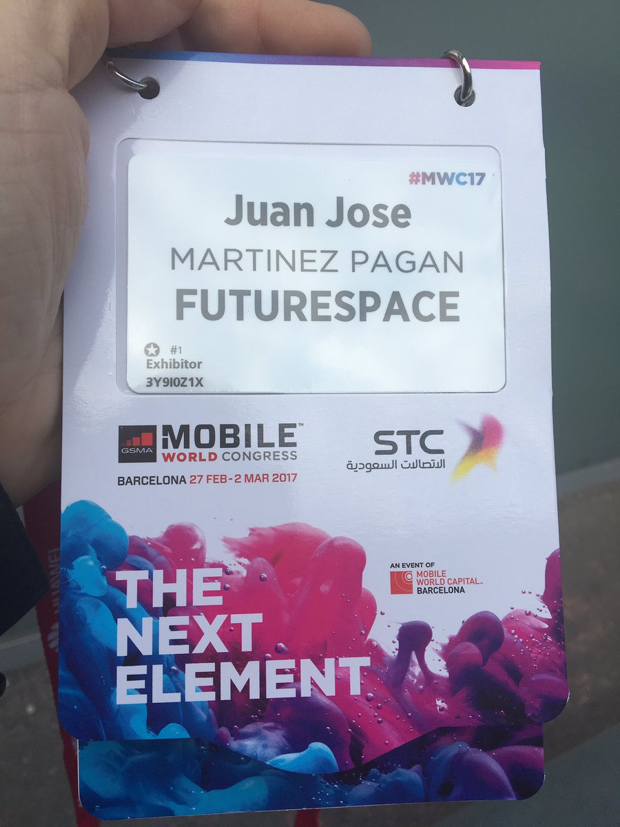 Arrancamos en  el #MWCBarcelona2017 con nuestro Director Comercial <a href="/_JuanjoFS/">Juanjo FS</a>. Esperamos muchas novedades para #mobilemarketing!