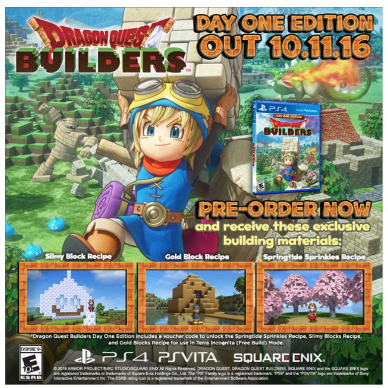 dragon quest builders ps4 gamestop