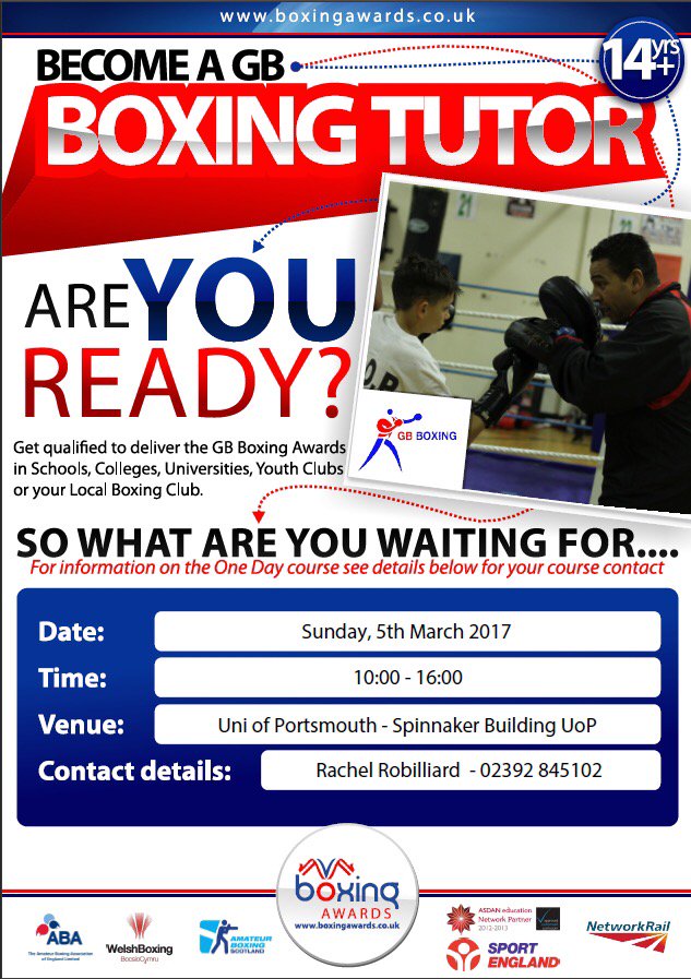 BoxingAwards's tweet image. #boxingtutorcourse   @portsmouthuni few spaces left. Learn 2 deliver gbboxingawards #dontthinkyoucanknowyoucan  👊🏾💥