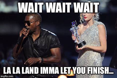 CreamySpider's tweet photo. #Oscars #KanyeWest #lalaland #Moonlight #WarrenHarvey #WarrenBeatty https://t.co/OVwcPX0qBD