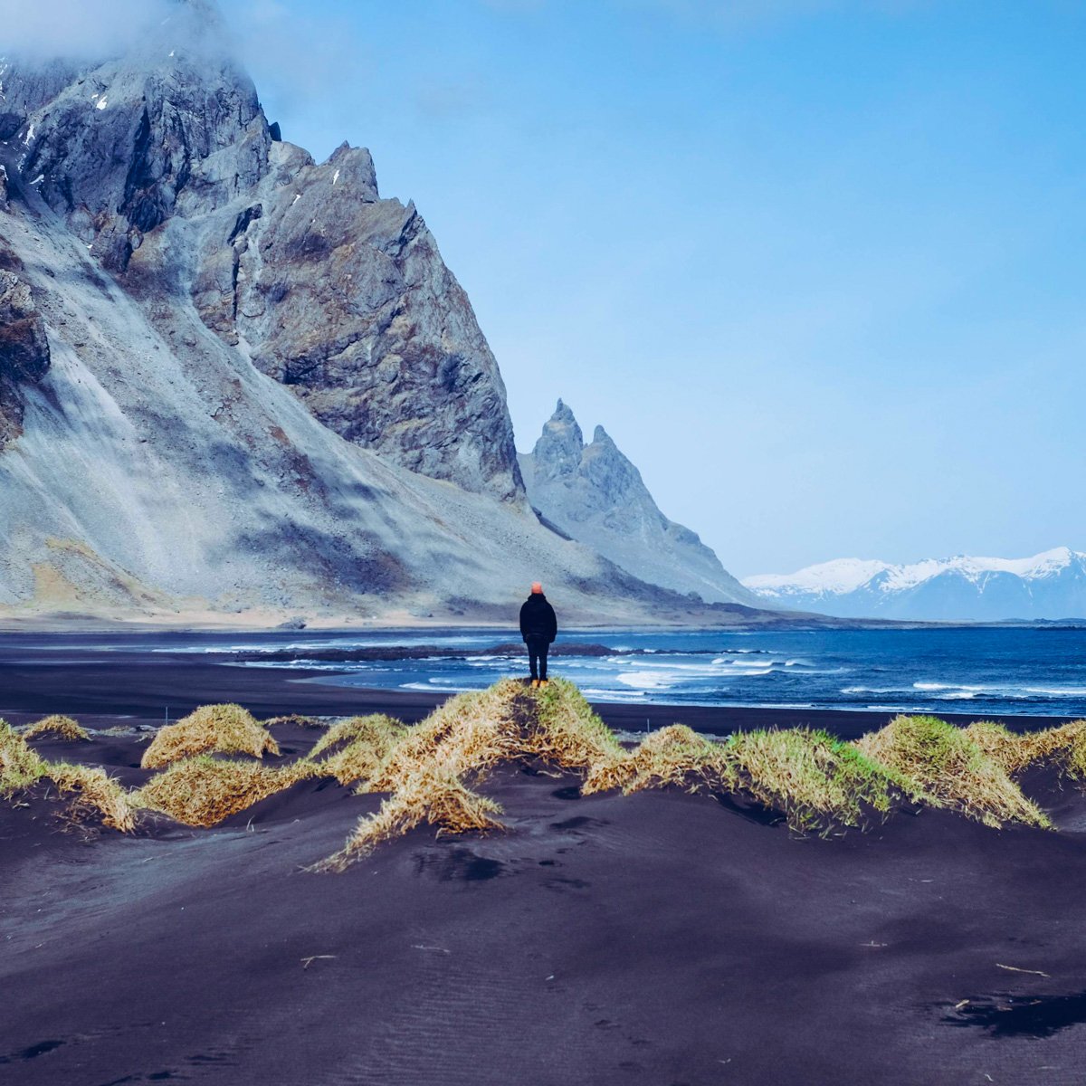 secret_solstice's tweet image. The beautiful desolate beach near #Höfn in Iceland's south east #iceland #beach #summersolstice #midnightsun