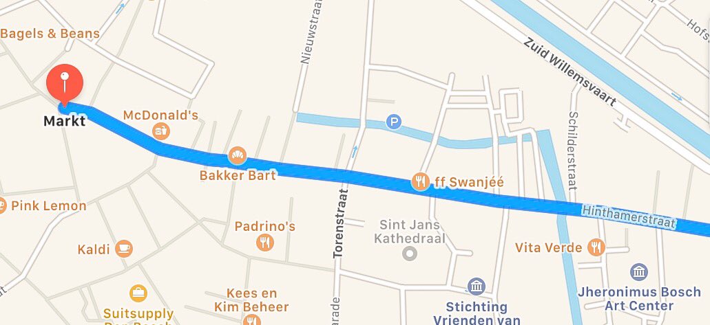 Ingekorte route grote optocht: Van Grobbendoncklaan, Graafseweg, Hinthamereinde,  Hinthamerstraat en eindigt op de Markt #oeteldonk