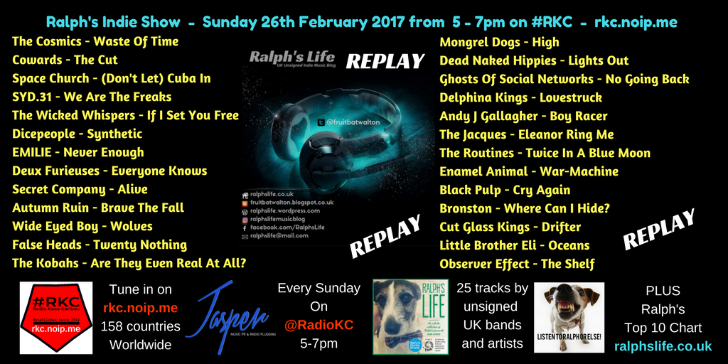 fruitbatwalton's tweet photo. Ralph's Indie Show #REPLAY

Now available on https://t.co/0fpogY63pB  or on this link: https://t.co/cR4fe8bWCw … https://t.co/oLOaOYRgMZ