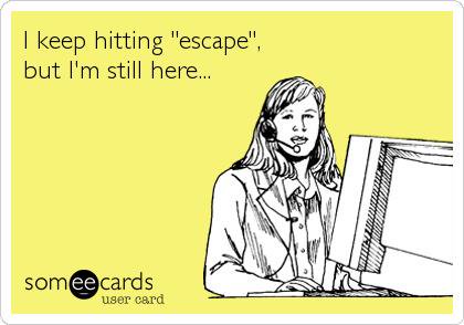 That bad? Escape for real and pop in and we'll cheer you up ey? #Monday #lunch