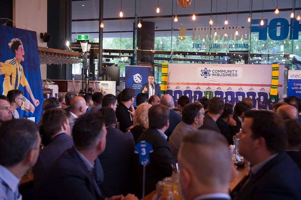 'Together through football we achieve.' communityinbusiness.com.au #FFVCIB