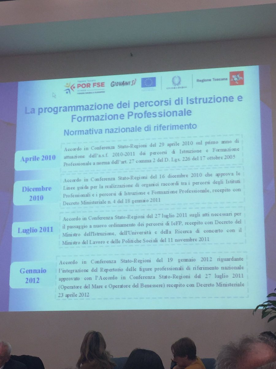 Modaeco2016's tweet image. Seminario Regione Toscana #scuole PROFESSIONALI: quali prospettive.
Relazione scuola, formazione e mondo del lavoro