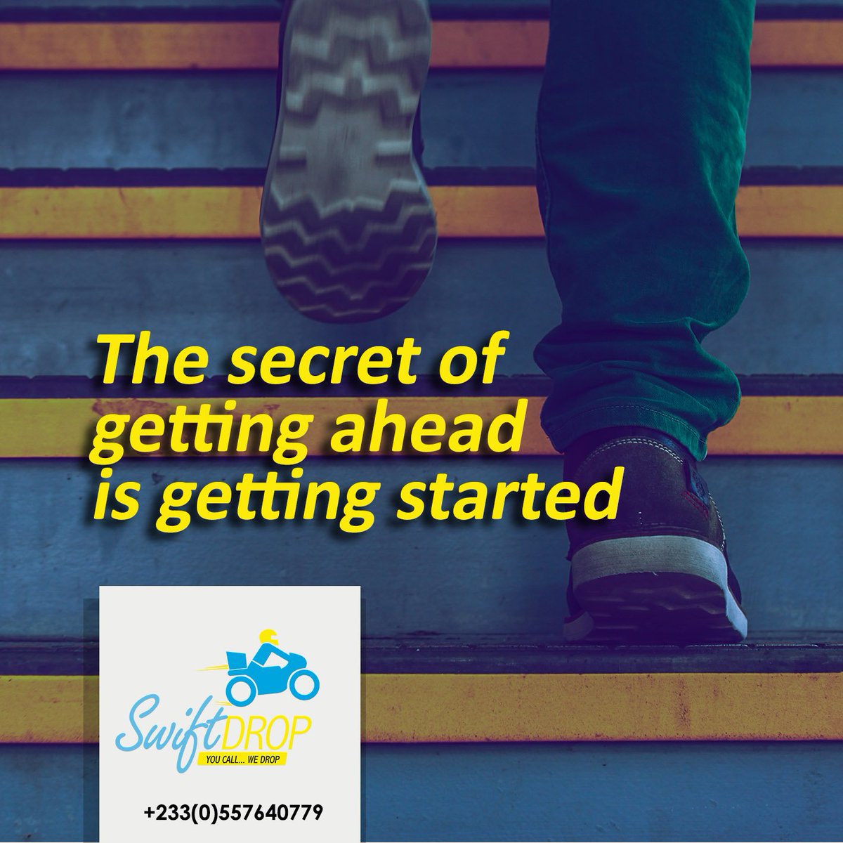 SwiftDropgh's tweet image. Glad to help you start your week. Call us for all your deliveries within Accra and Tema. #swiftdrop #youcallwedrop 0557640779 #motivation