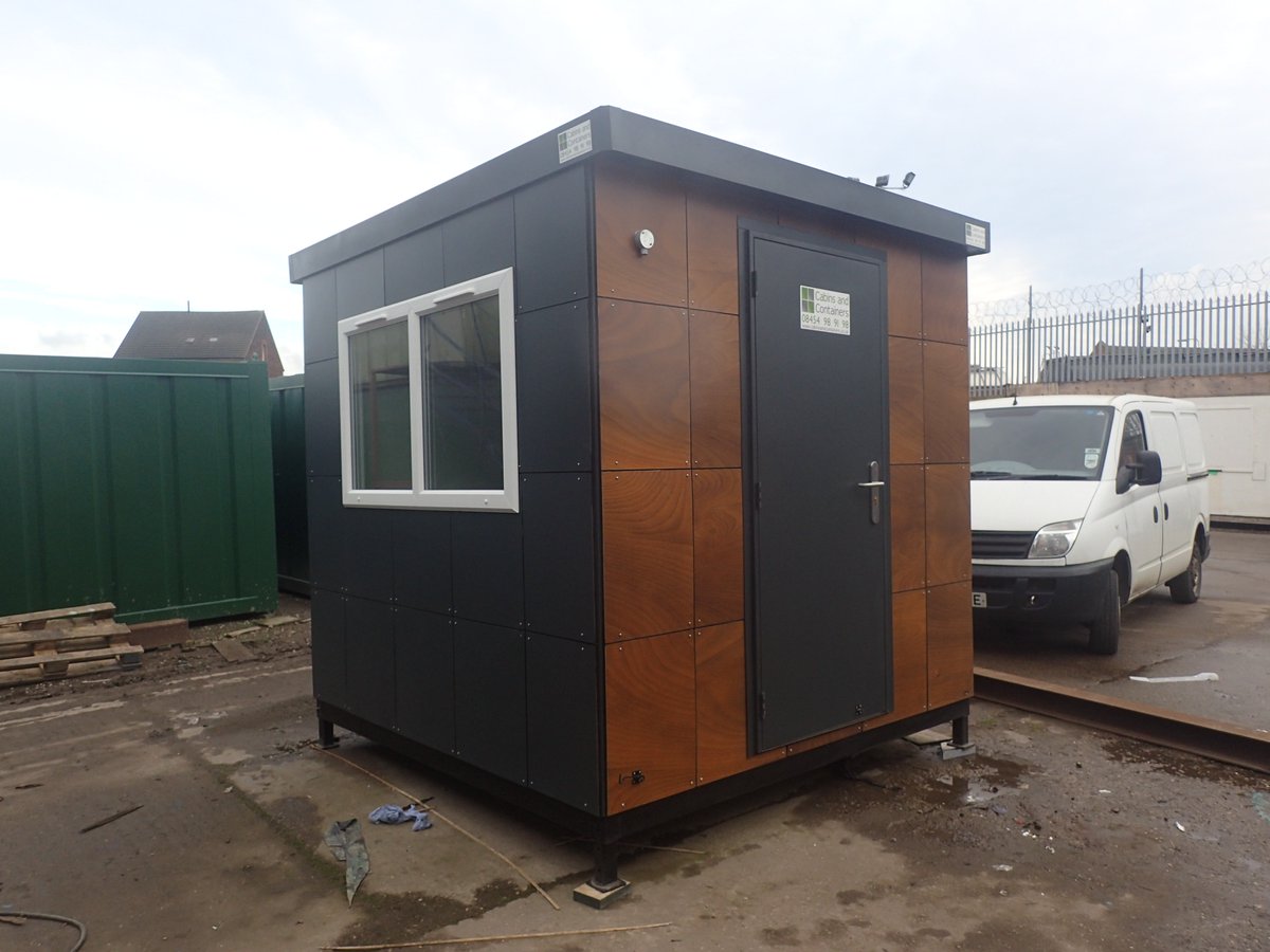 Ex-Demo 8ft x 8ft Gatehouse Cabin available: cabinsandcontainers.co.uk/special-offers…