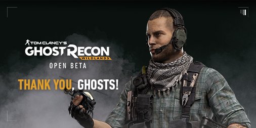 GhostRecon's tweet image. On behalf of the whole development team, we would like to warmly thank you all for your participation in this Open Beta!