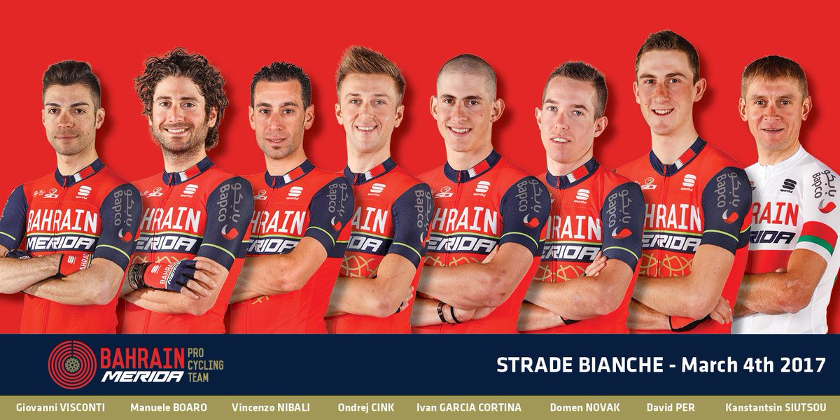 BHRVictorious's tweet photo. #StradeBianche The lineup and the race PREVIEW online on #BAHRAINMERIDA website
📝
https://t.co/mRsFt32Sy1 https://t.co/P31ASmikUp