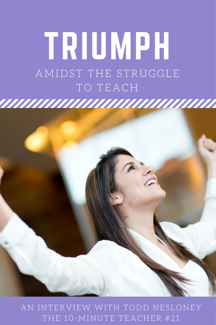 How to Triumph Amidst the Struggle to Teach #mondaymotivation coolcatteacher.com/triumph-amidst…