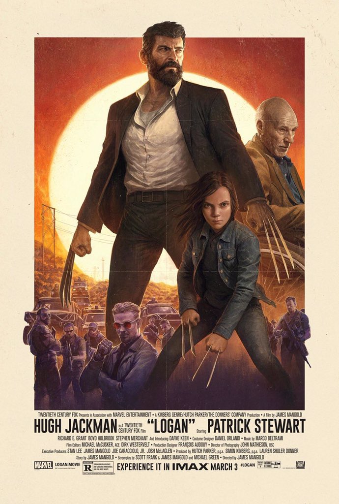 Usantudesign's tweet photo. @Usantudesign here is the poster for the movie Logan https://t.co/VnylmH59zN