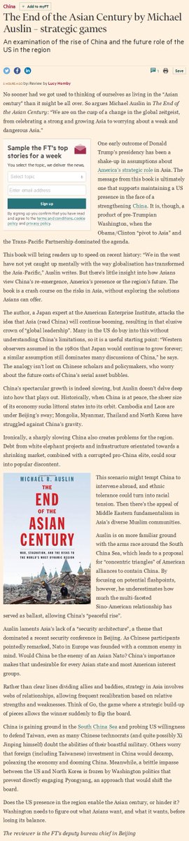 StPTBarnum's tweet photo. #China's #debt &amp; lower growth is End Of Asian Century
Hopes @michaelauslin
https://t.co/rPFBwJwqtW
#USA #Europe with same prob for 50-yr now https://t.co/vkYEhAtw6f