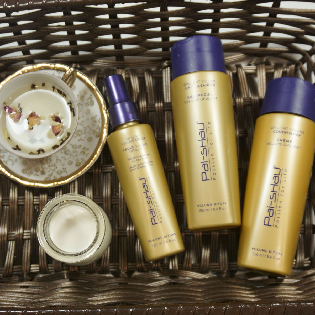 Treat yourself to a nice cup of tea with a side of our awesome Volume Ritual!
 
#Paishau #paishupro