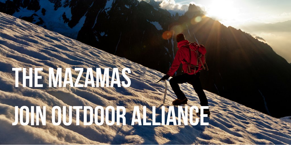 Excited to announce that as of today, @mazamas is the newest official member of Outdoor Alliance! outdooralliance.org/blog/2017/2/24…