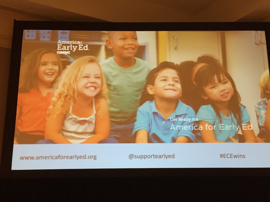 NoddingsA's tweet photo. Agenda we all value @naeyc #ppf2017: #qualityearlyed 4 all kids &amp; #worthywage 4 EC pros. Excited to @SupportEarlyEd https://t.co/LMI2DT0nmz