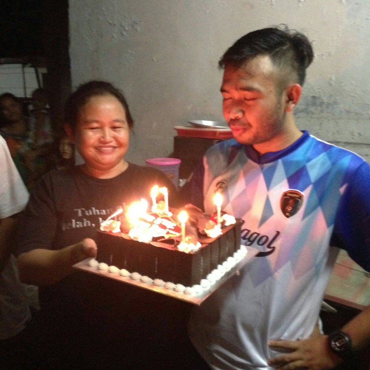 Terima kasih tuk ank ank Kaleng yg sdh datang ke Rubun malam ini tuk doakan coachnya