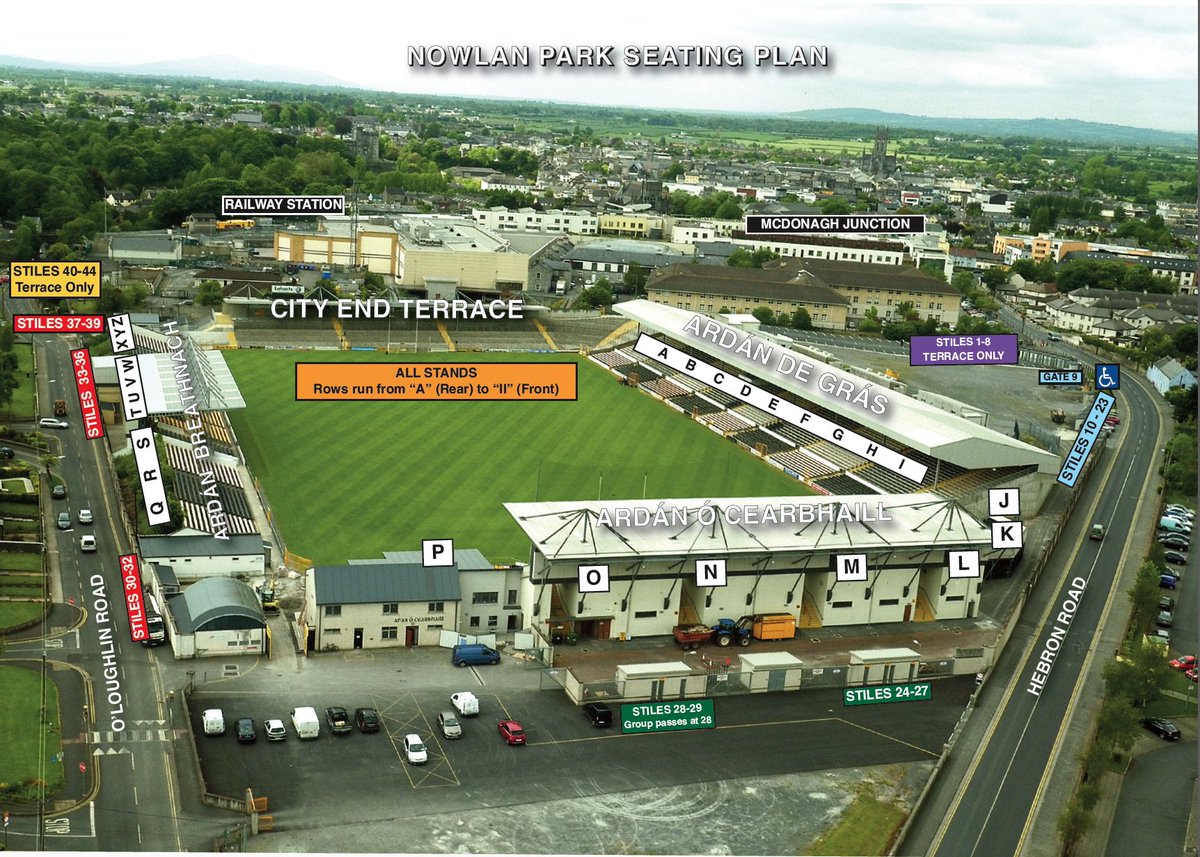 Nowlan Park Kilkenny Seating Chart
