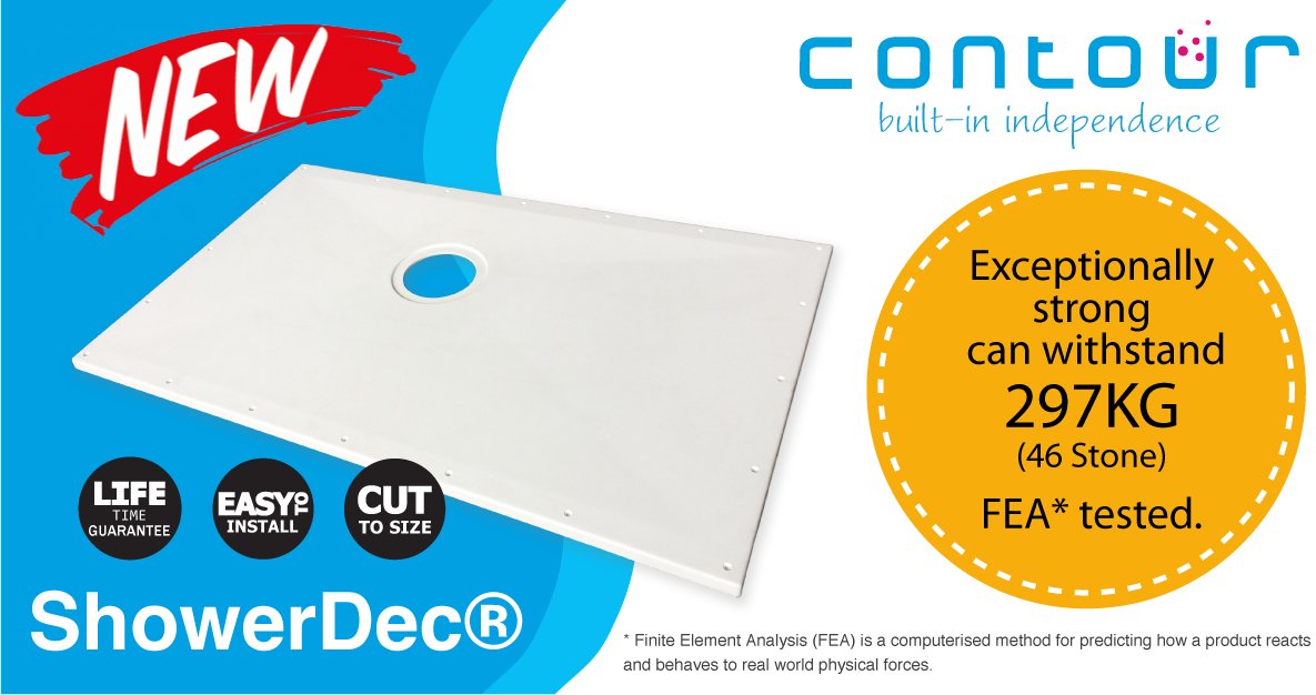 CliveContour's tweet image. NEW #ShowerDec Is the strongest #wetroom floor former available! Have you tried it yet? WHY NOT!
